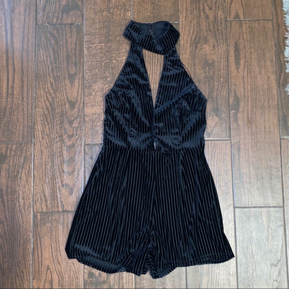 Black little romper